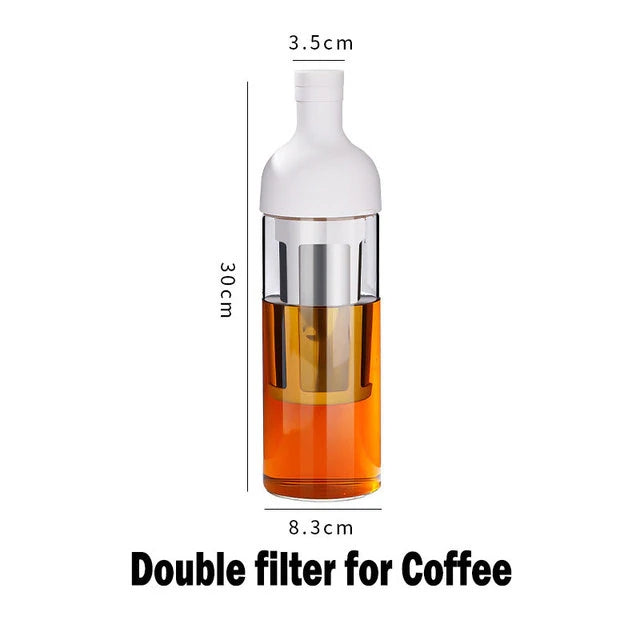 LunaCoffee 1000ML Glass Cold Brew Coffee Maker