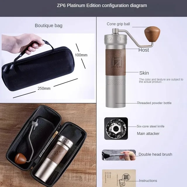 1Zpresso ZP6 Handle Coffee Grinder