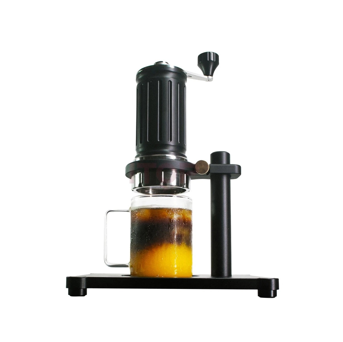 9-12bar 100ml SUS304+PP Manual Espresso Machine Hand Pressure Portable  Outdoor Travel Manual Extraction Coffee Machine With EVA