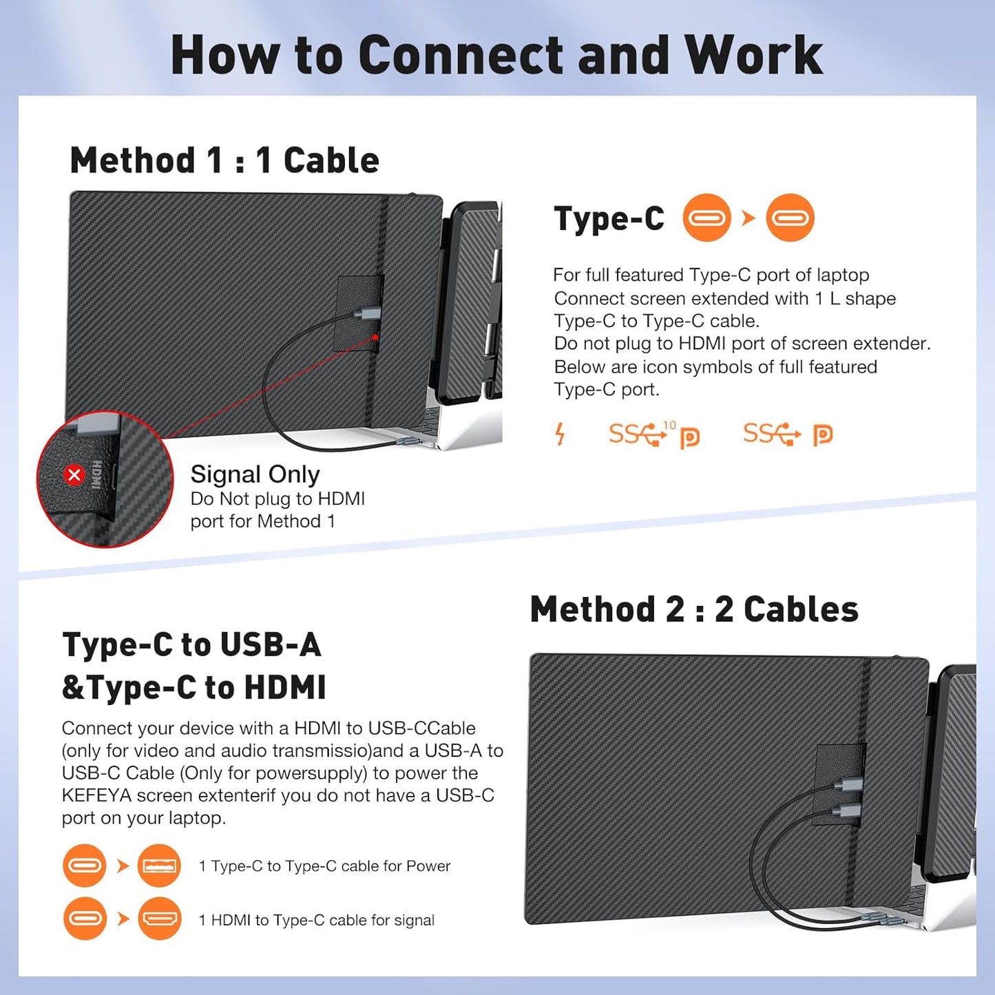 V2com Laptop Screen Extender 14” S1