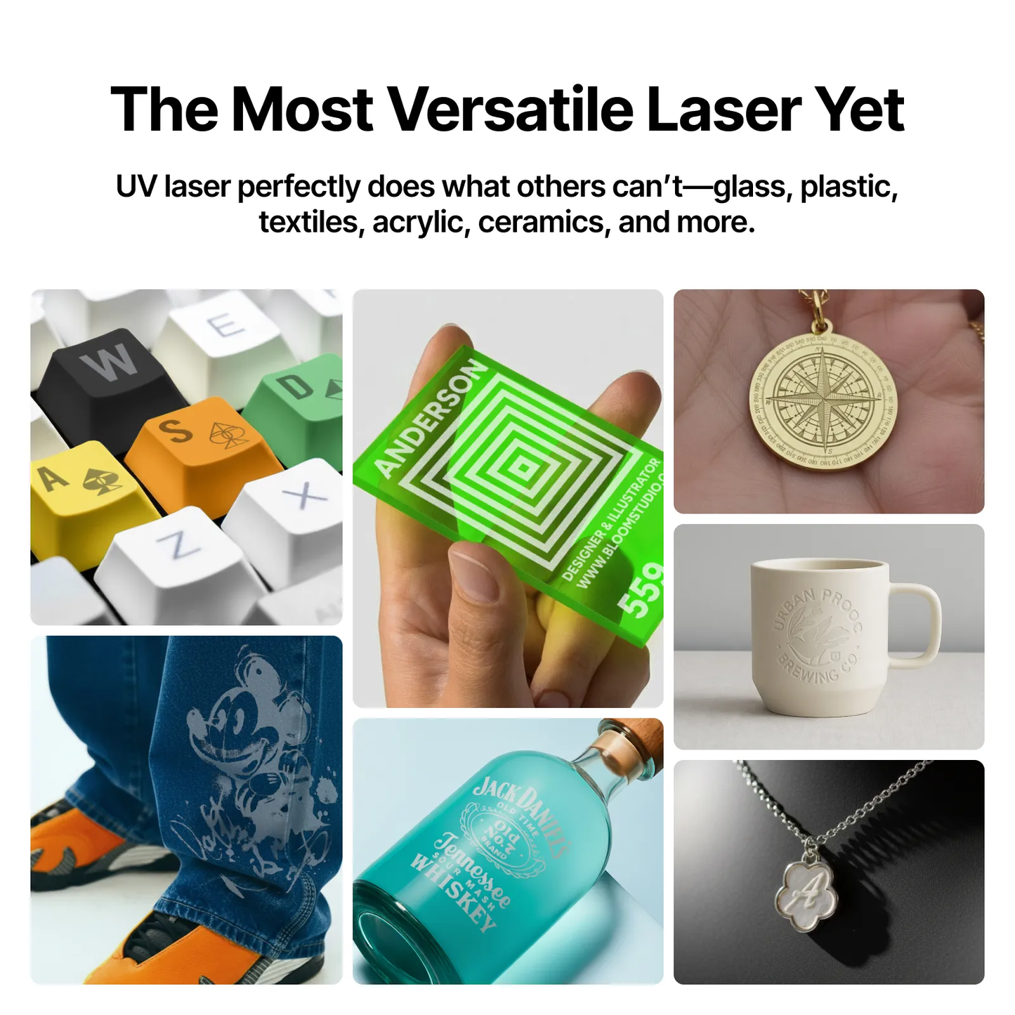 xTool F2 Ultra UV Ultra-Precise Engraving