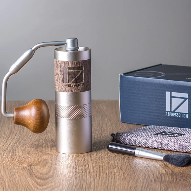 1Zpresso Q2S 7Core Manual Coffee Grinder Mini Portable Mill Heptagonal Stainless Steel Burr