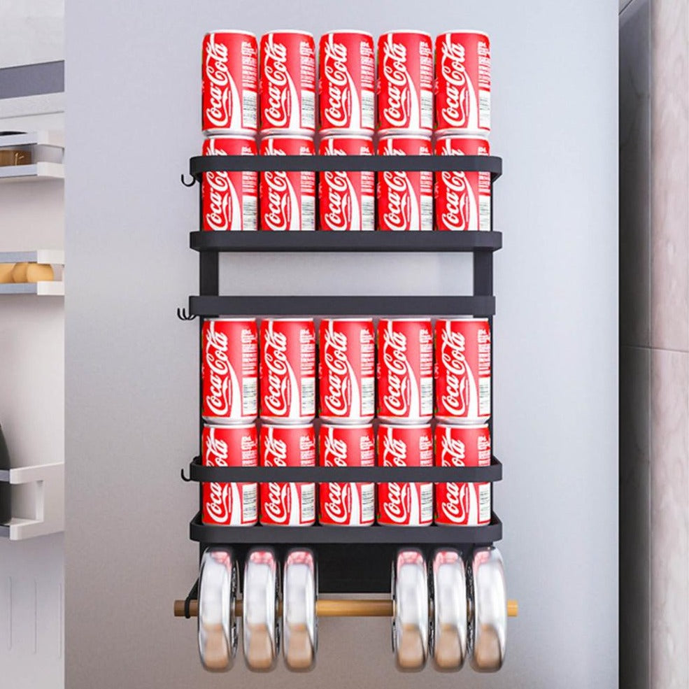 O9 Kitchen Rack Magnetic Fridge Organizer