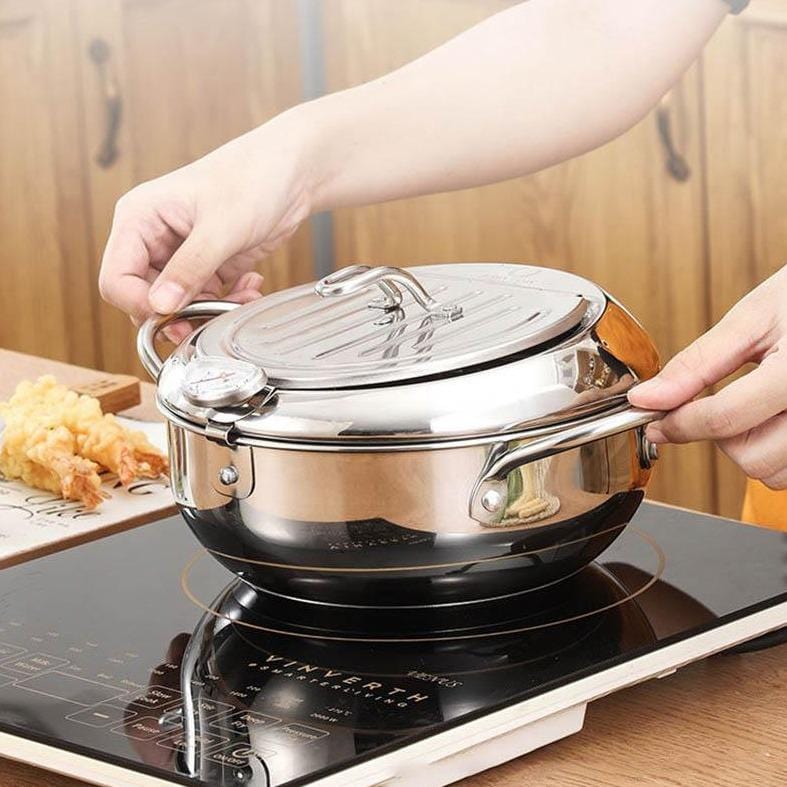 O9-Onine Kitchen Deep Frying Pan-OKDFP