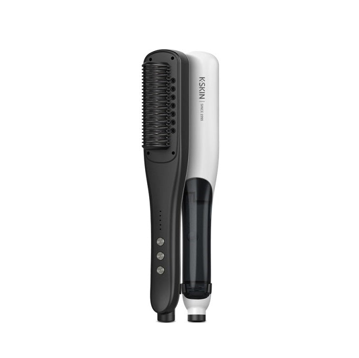 Calily steam 2025 hair brush straightener