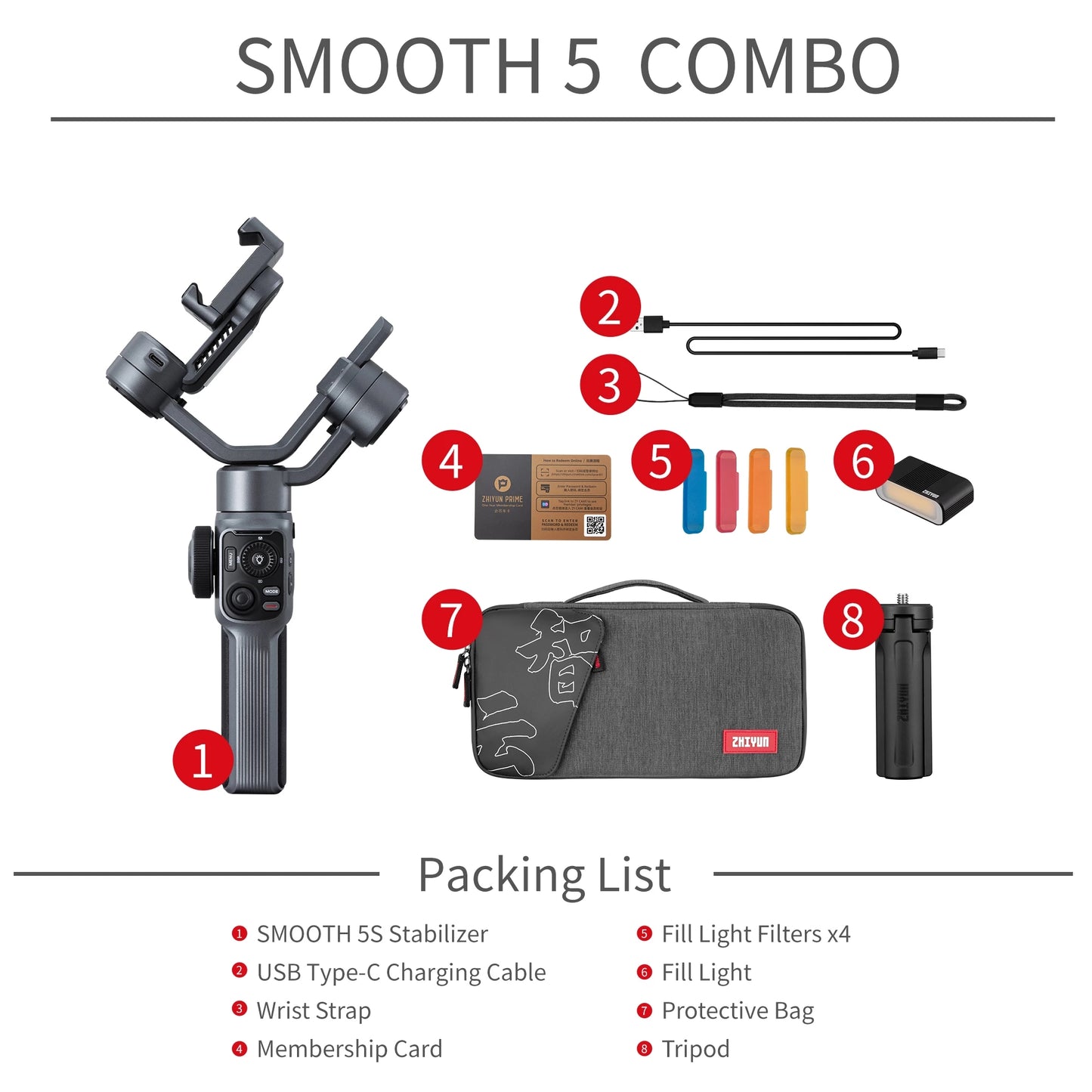 ZHIYUN Smooth 5S Handheld Stabilizer