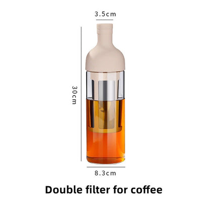 LunaCoffee 1000ML Glass Cold Brew Coffee Maker