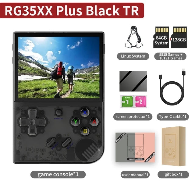 ANBERNIC RG35XX Plus Retro Handheld Game Player Console