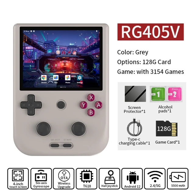 anbernic rg405v handheld game console 4
