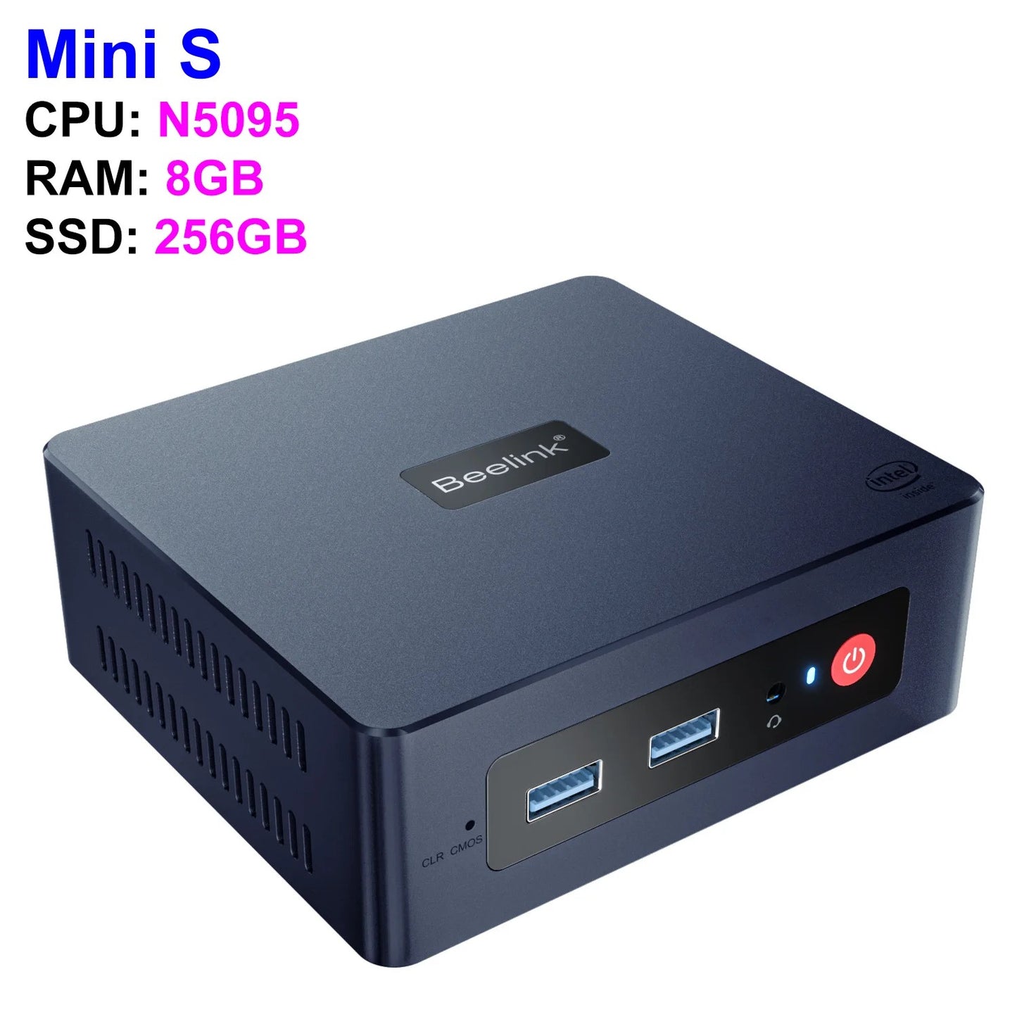 Beelink Mini S Mini PC Celeron N5095 8+256GB