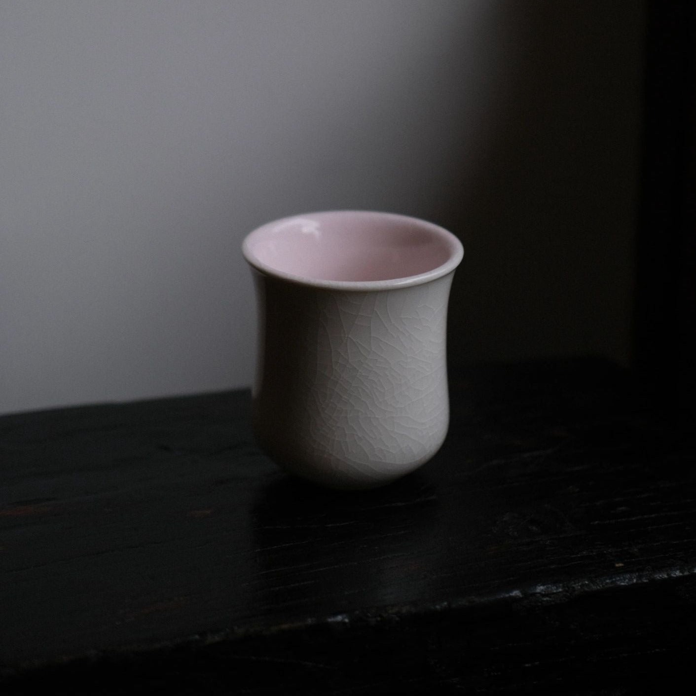 CCC Ceramic Cup Ice-cracked Pink Coffee Smells the Fragrance Sharing Cup Cafe Produced Cup Boutique Tasting Cup