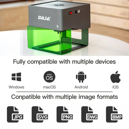 V2com & DAJA Mini Portable Laser Engraver