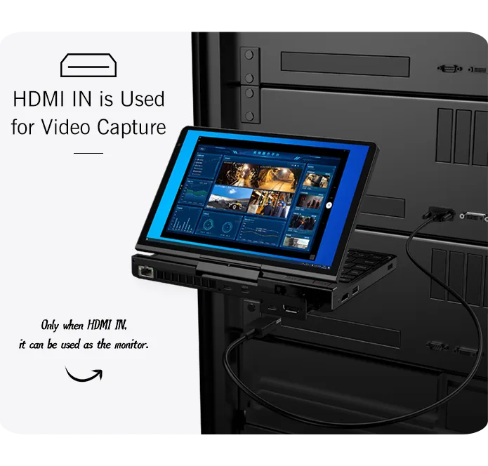 GPD Pocket 4  8.8-inch Screen Modular Full-featured Handheld AI PC