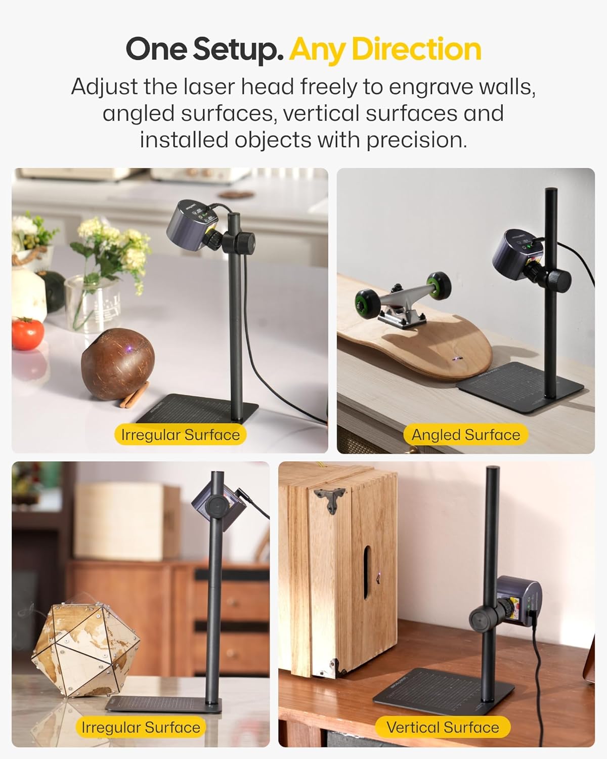 LaserPecker LP1 Plus Mini Laser Engraver