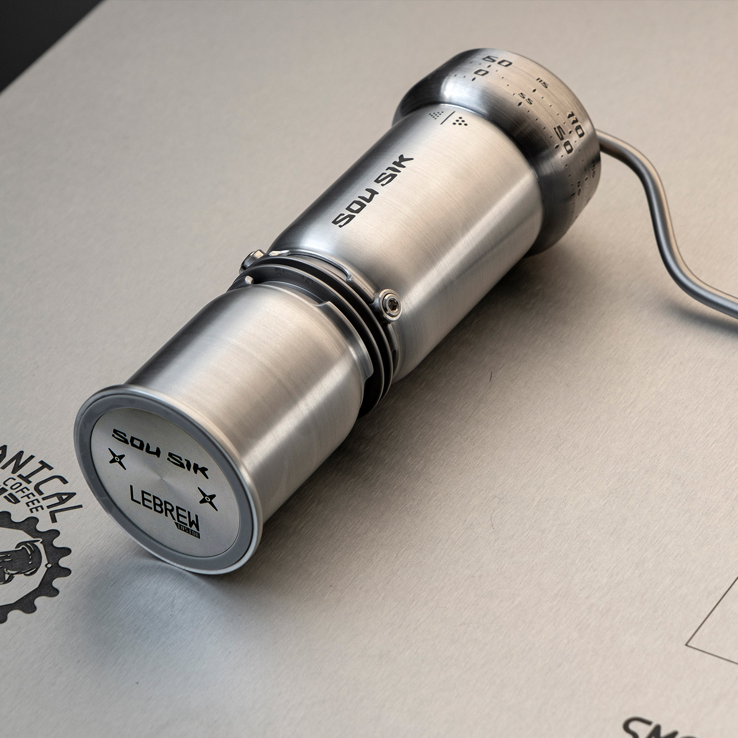 SOU SIK·P-1 Hand-Crank Coffee Grinder
