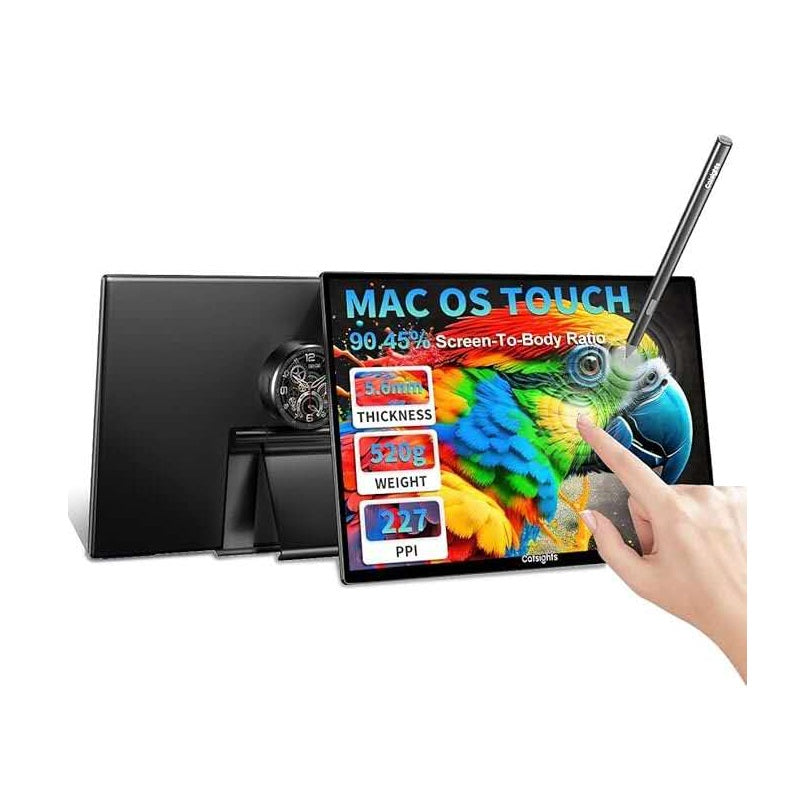 V2com & Catsights Touchscreen Monitor