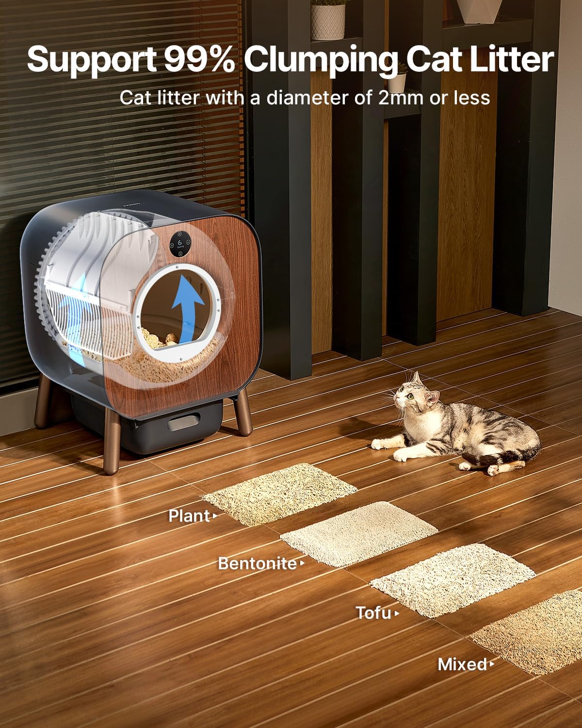 PAWBBY Self Cleaning Cat Litter Box