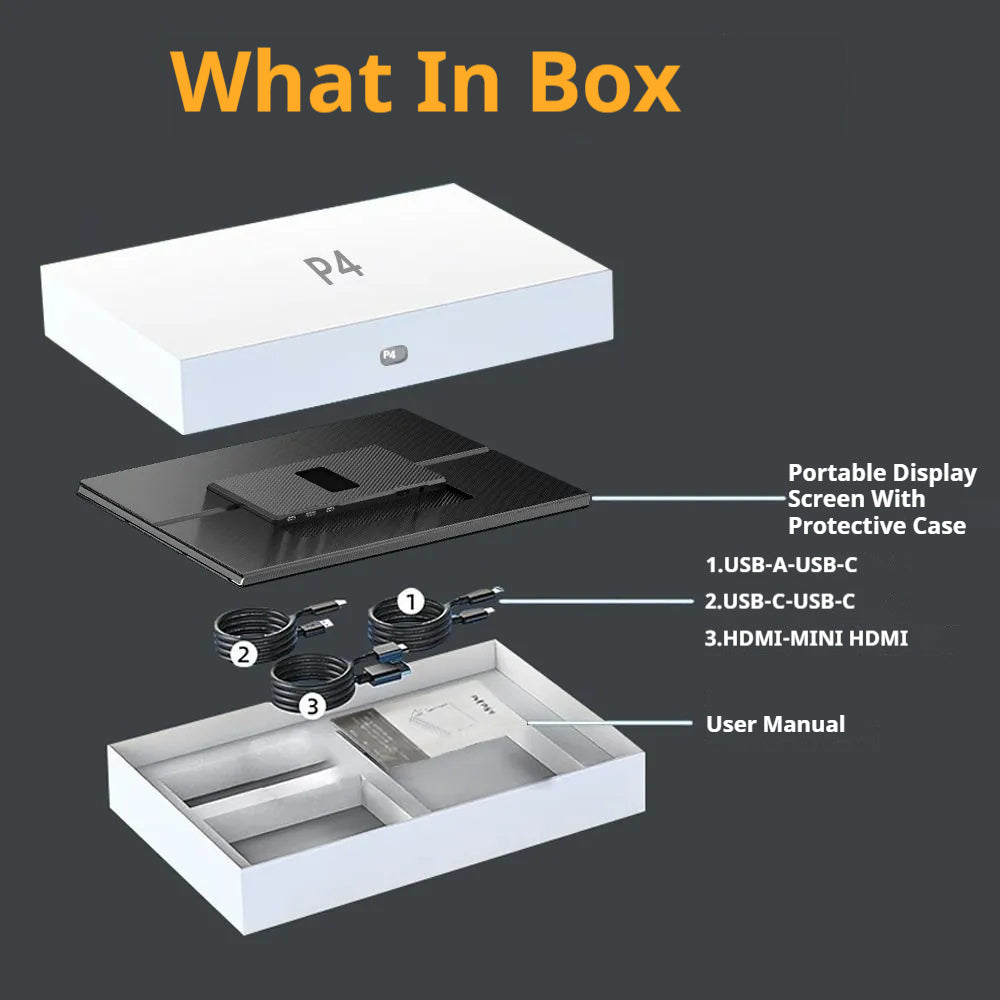 V2com Portable Screen P4