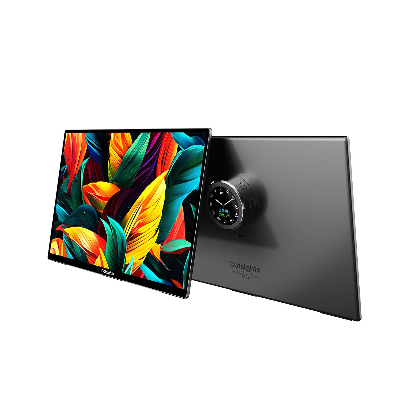 V2com & Catsights Touchscreen Monitor