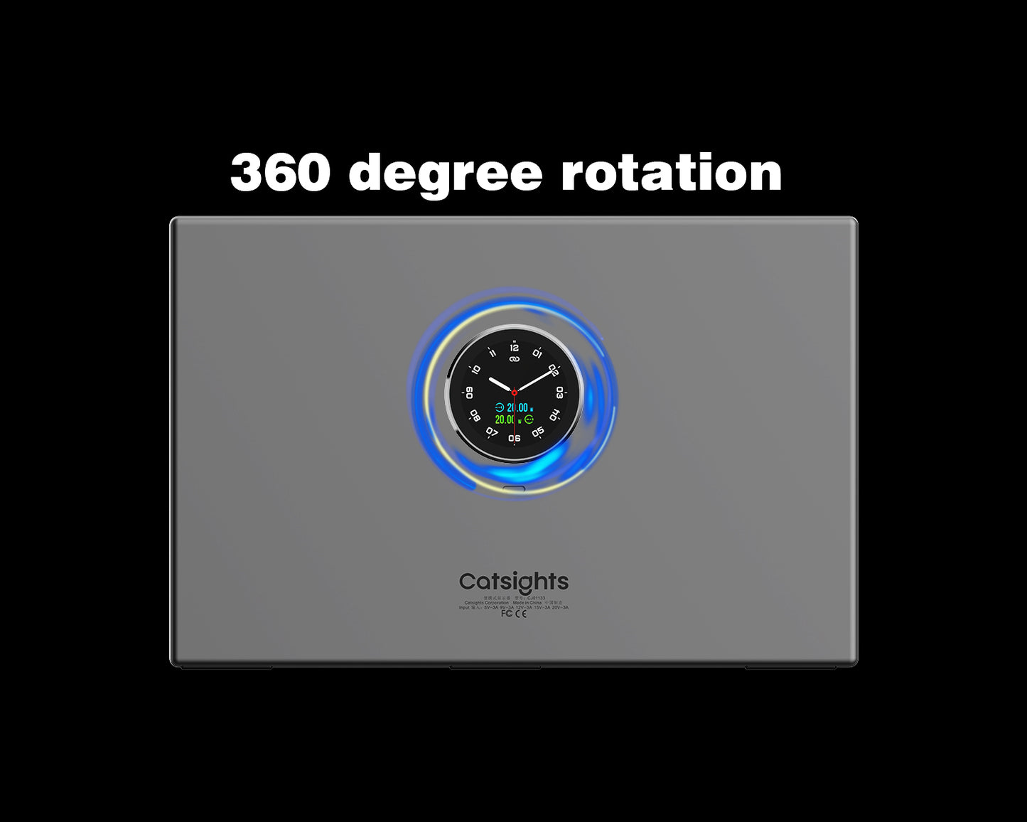 V2com & Catsights Touchscreen Monitor