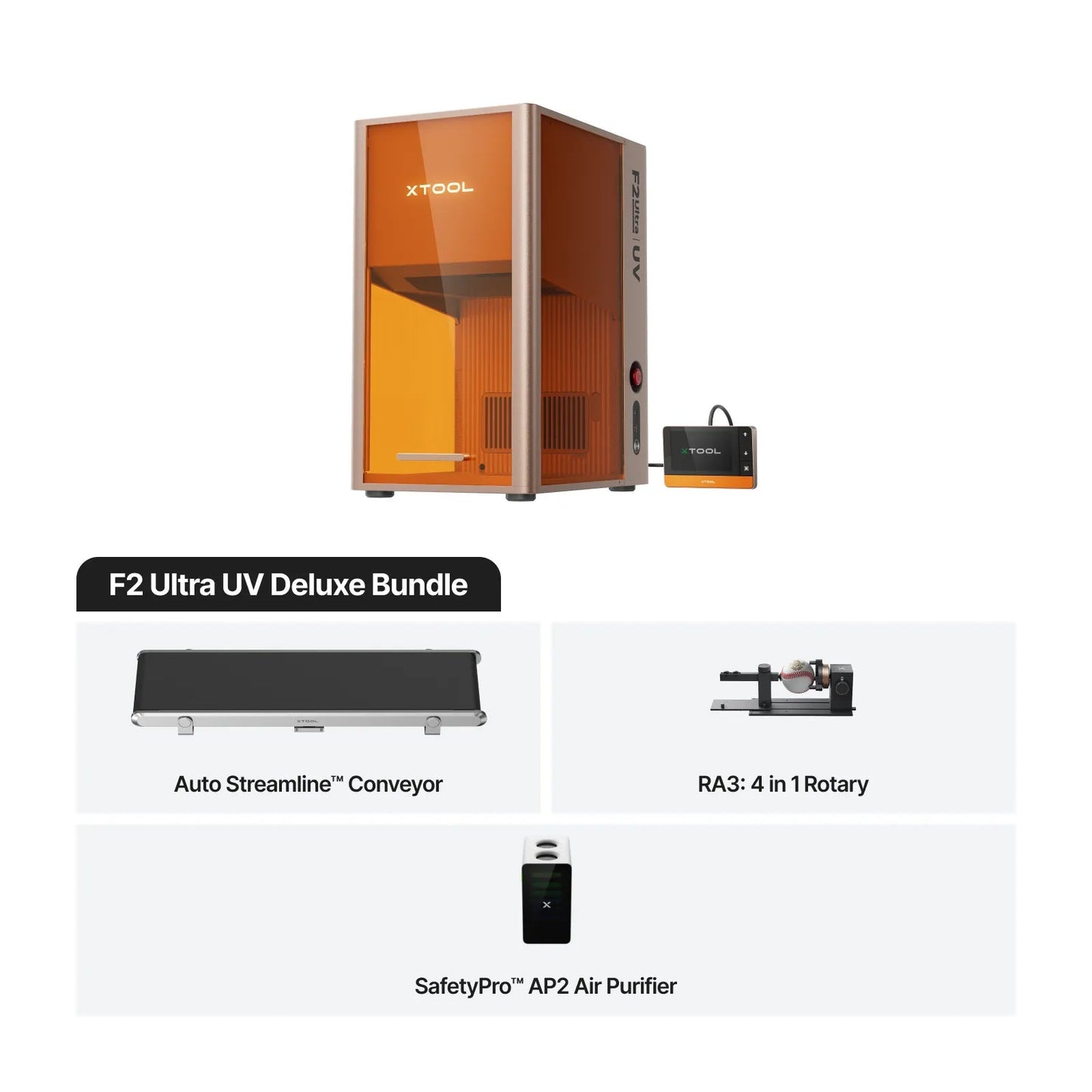 xTool F2 Ultra UV Ultra-Precise Engraving