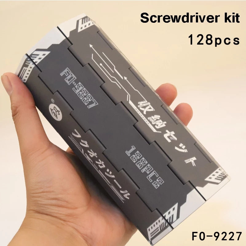 V2com 128 in 1 Screwdriver Set