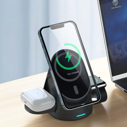 V2com 3 In 1 Magnetic Wireless Charging