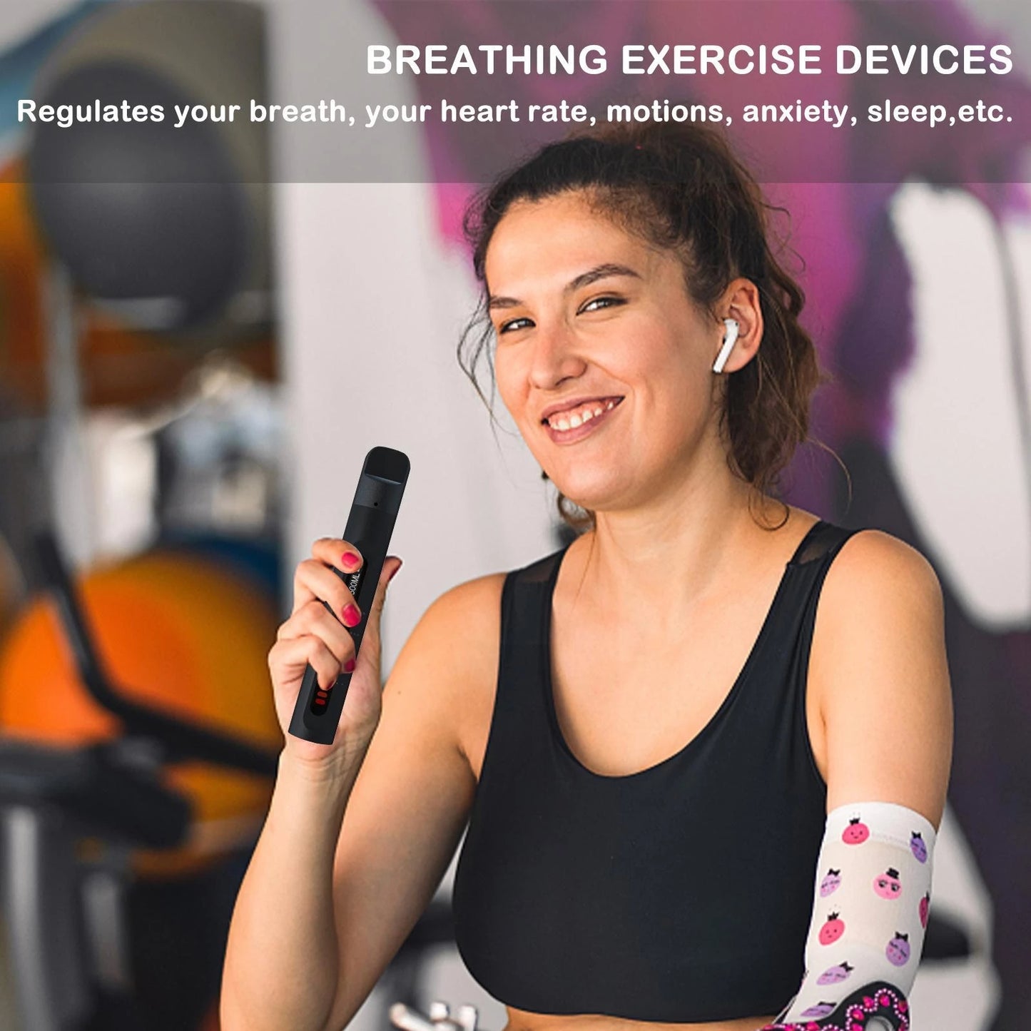 V2com Portable Spirometry Breathing Exerciser