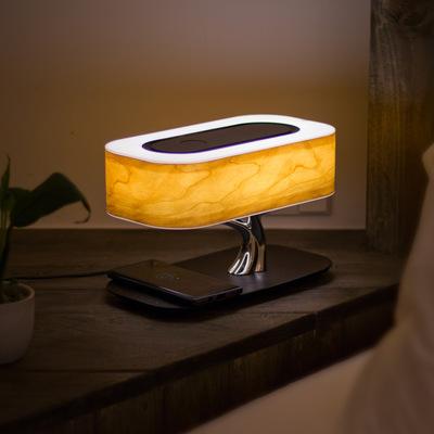 Modern Led Table Lamp With Wireless Charger And Bluetooth Speaker-- LOHT