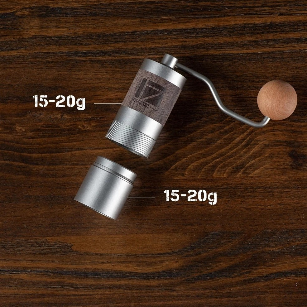 1zpresso Q2 NEW Aluminum alloy portable coffee grinder1ZPRESSO Q2 Manual Grinder Burr Grinder Kitchen Grinding Tools Stainless Steel Adjustable Coffee Bean Mill Mini Bean Milling