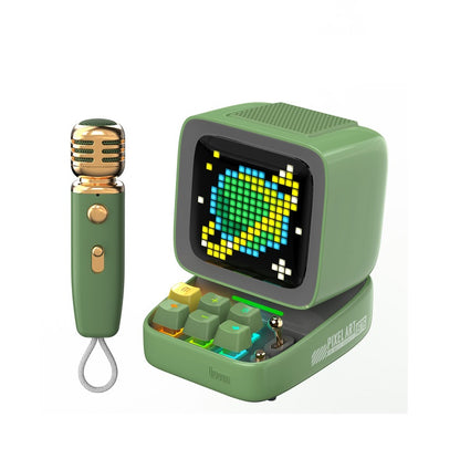 Divoom Ditoo-Mic Pixel Art Portable Bluetooth Speaker