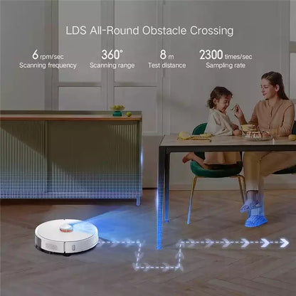 Low Noise APP Control Sweep Mop Auto Emptying Dust Integrated Vacuum Cleaner Robot Xiaomi Lydsto R1