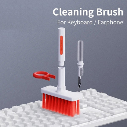V2com Keyboard Phone Earbuds Cleaning Brush 2 in 1