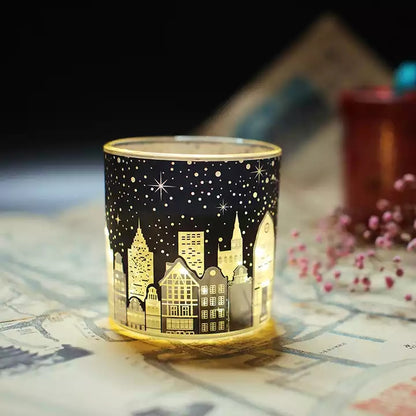 V2com Scented Candle Creative Luminous Cup