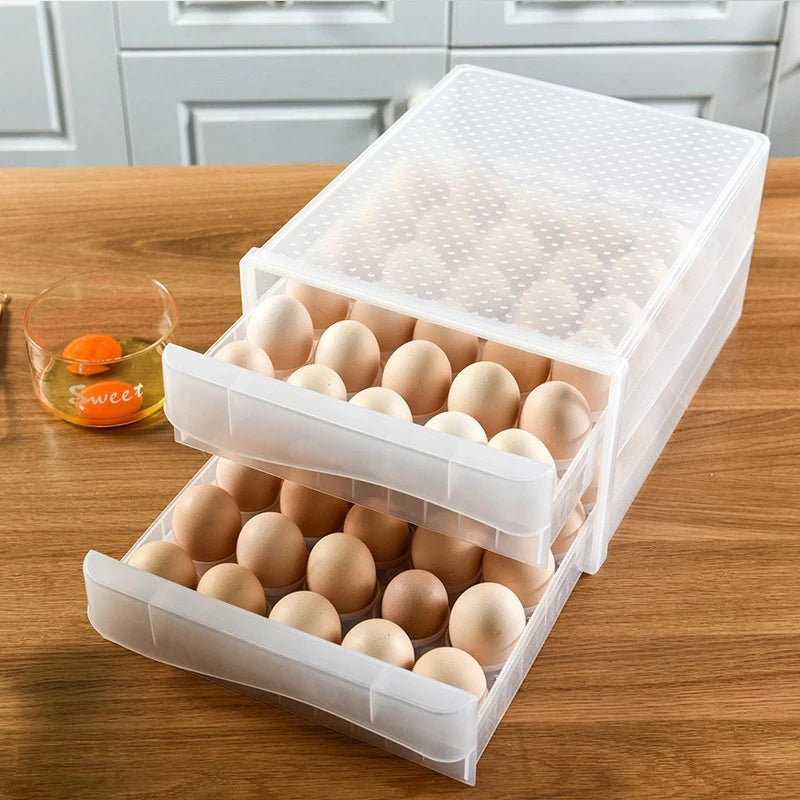 O9 O-Nine Eggs 2Layer 60 Grid Large Capacity Egg Holder