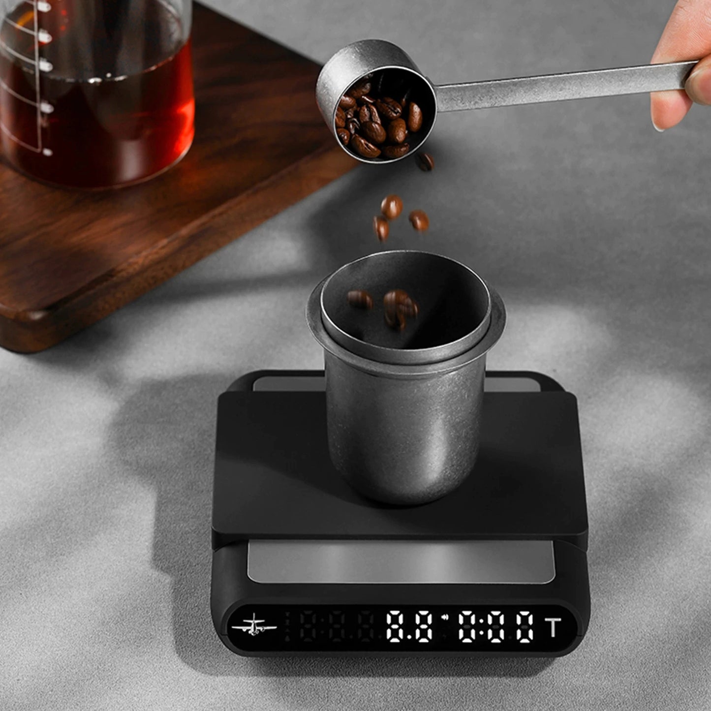 MHW-3BOMBER Smart Drip Espresso Coffee Scale