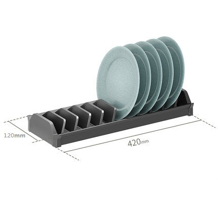O9 O-Nine Plate And Bowl Divider In Cupboard Cabinet