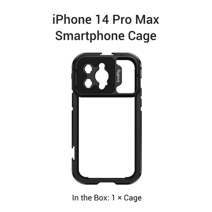 SmallRig Mobile Phone Video Cage Kit for iPhone 14 Pro / Pro Max