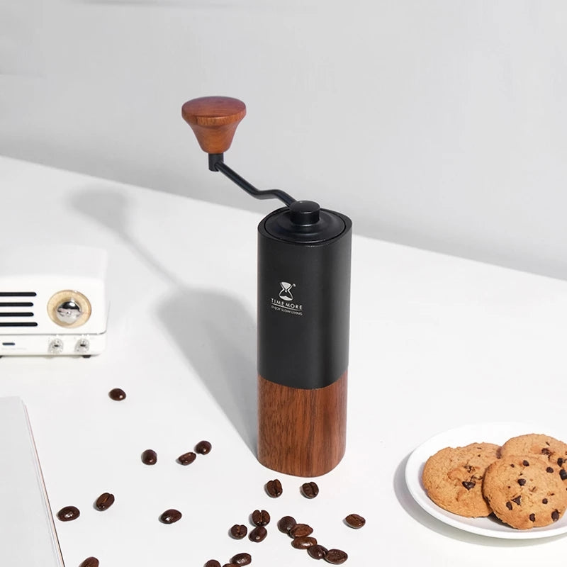 Timemore Chestnut G1 Plus Manual Coffee Grinder with Pattented E&B Burr Best for Espresso