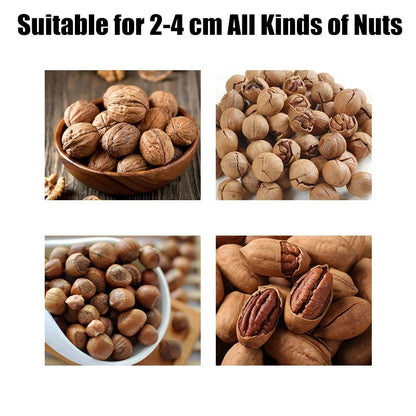 Walnut Cracker Manual Pecan Hazelnut Nut Hard Shell Opener