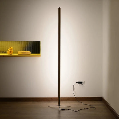 V2com LED Wooden Standing Floor Lamp